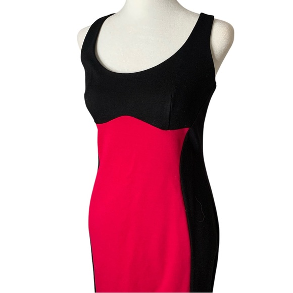 MODA Colorblock Racerback Bodycon Dress - Picture 4 of 7